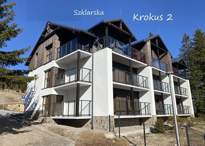 Szklarska Krokus Ii - Nowy, Wysoki Standard, Kolej Na Szrenicę 7 Minut Samochodem, światłowód, Agd, Tv, Parking Bezpłatny Szklarska Poręba