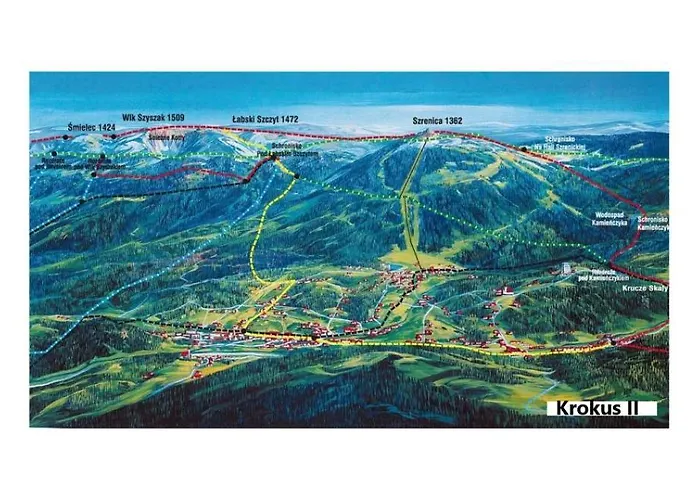 Szklarska Krokus Ii - Nowy, Wysoki Standard, Kolej Na Szrenicę 7 Minut Samochodem, światłowód, Agd, Tv, Parking Bezpłatny Apartament *